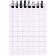 Rhodia Classic Wirebound Notepad - Small - Black - Squared - Picture 2